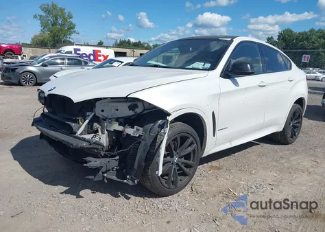 2018 BMW X6 Sdrive35I z USA, uszkodzony, nr VIN 5UXKU0C5XJ0G81274